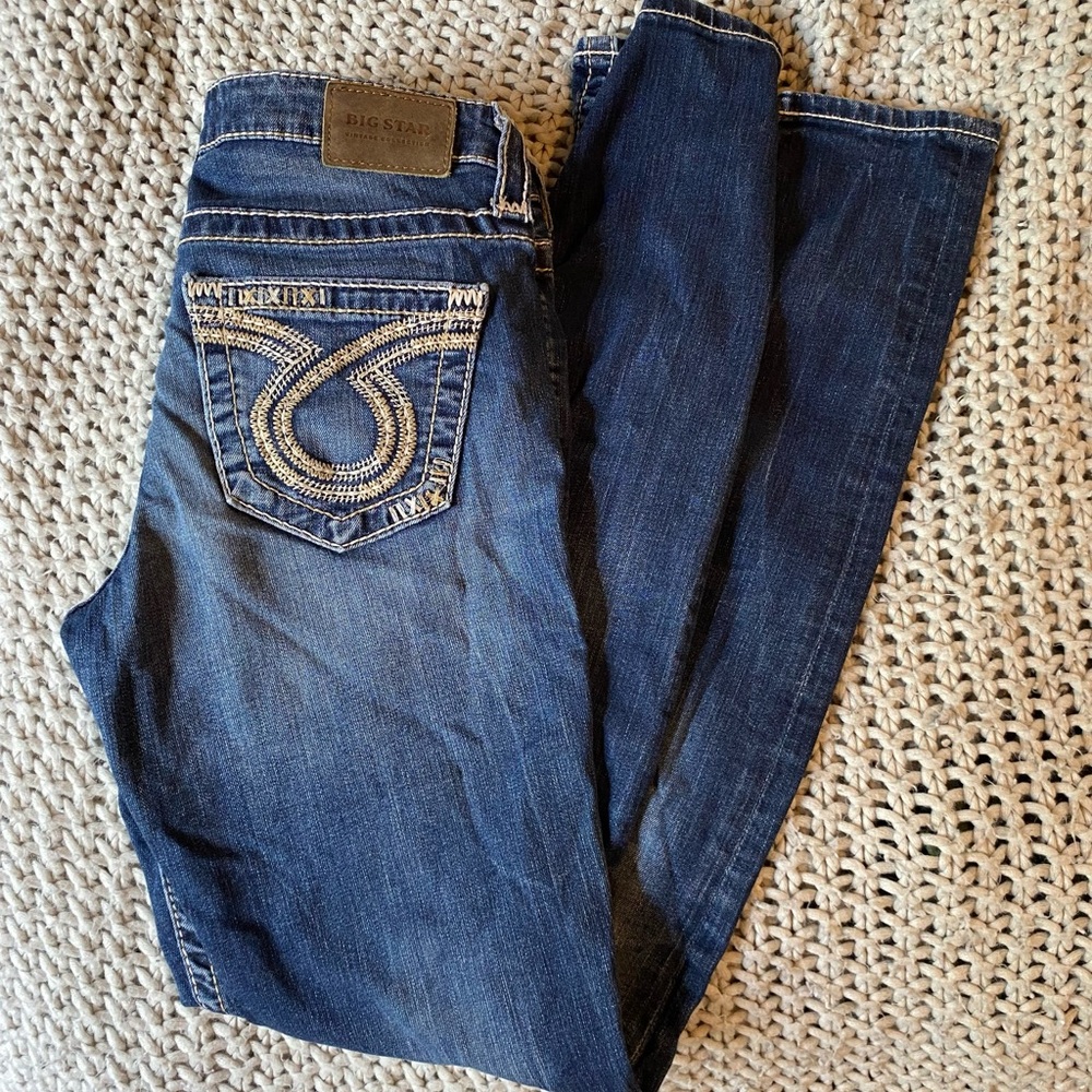 Big Star Women's Dark Blue Boot Cut Jeans